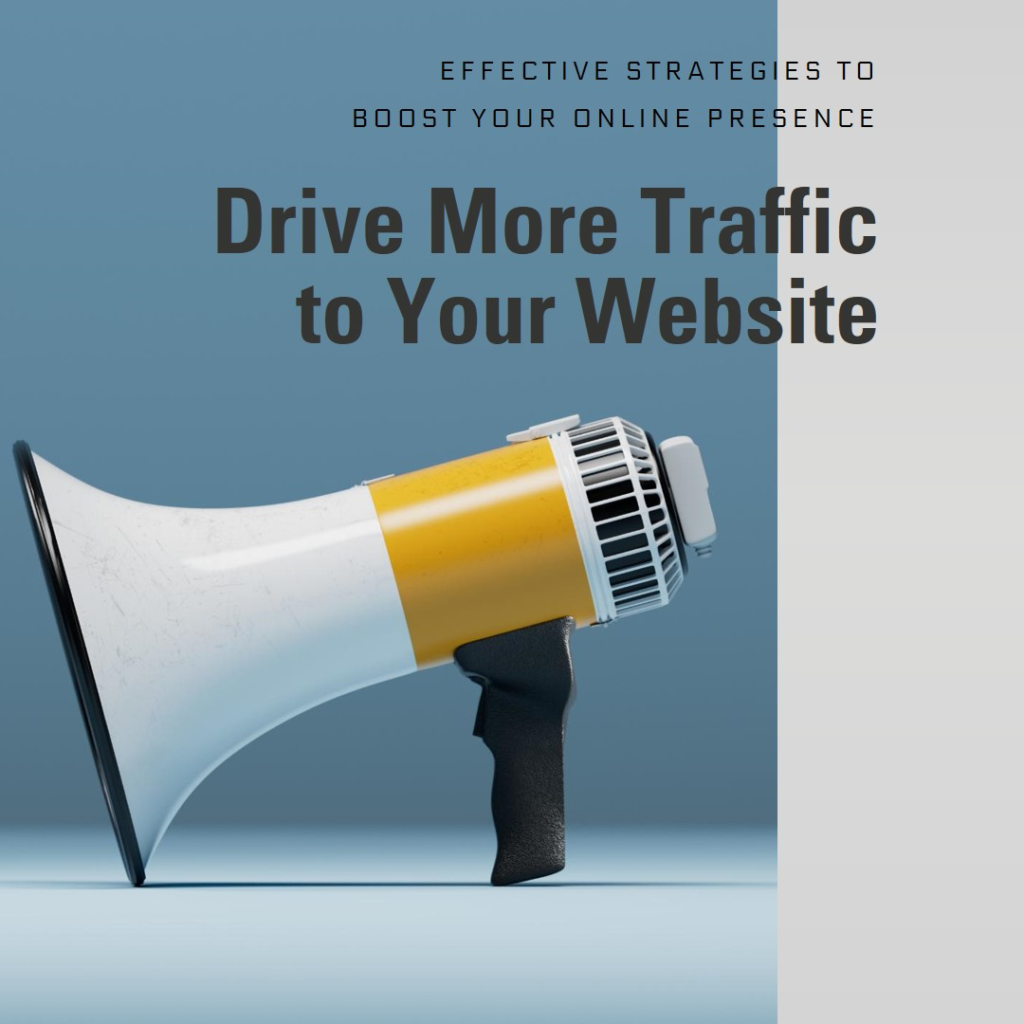 how to boost your website traffic